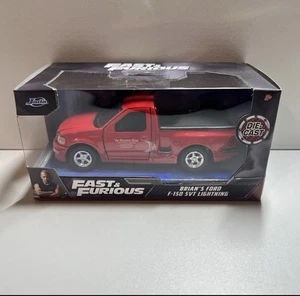 JADA TOYS FAST AND FURIOUS BRIAN'S FORD F150 F-150 SVT LIGHTNING 1:32 RED - Picture 1 of 1