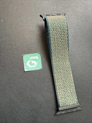 Apple Watch Nike Sport Loop 44 mm (42/45/49) OEM originale Hyper Crimson Neptune - Immagine 1 di 4