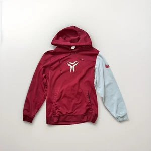 Vintage Nike Fit Therma Kobe Bryant Mamba Hoodie Herren Medium weinrot/grau selten - Bild 1 von 4