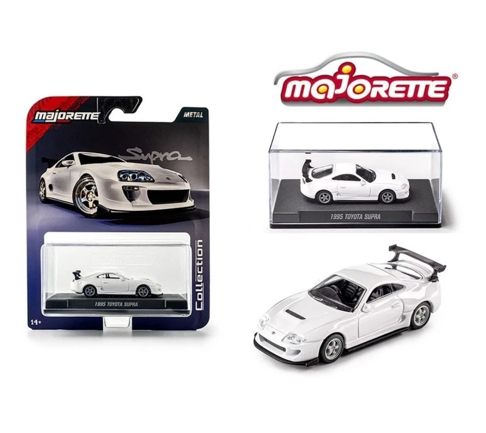 Majorette 1995 Toyota Supra White Collector Series Wave 3 2025 1/64 - Image 1 of 1