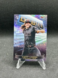 2025 Topps Finest Rhett Lowder RC Debut Refractor Cincinnati Reds - Picture 1 of 2