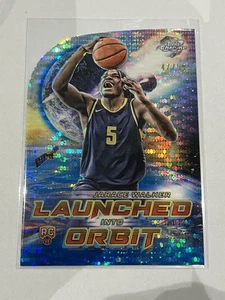 2023-24 Topps Cosmic Chrome Jarace Walker RC Launched Into Orbit BLUE /99 Pacers - Bild 1 von 2