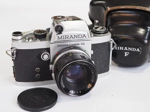 Miranda Camera Co. F (1/1000th v.) 35mm SLR Camera, 1.9/50mm Lens & Prism Meter - Picture 1 of 21
