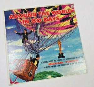 Vtg 1957 Michael Todd's Around The World In 80 Days Vinyl LP Record 33 1/3 RPM - Imagen 1 de 4