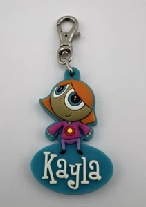 Llavero con cremallera de goma Kayla con clip fácil de tirar. Usado. - Imagen 1 de 5
