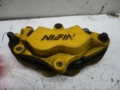 Pinça de freio dianteira esquerda Honda 93 94 95 1993 1994 1995 CBR900RR CBR 900RR FABRICANTE DE EQUIPAMENTO ORIGINAL - Imagem 1 de 4