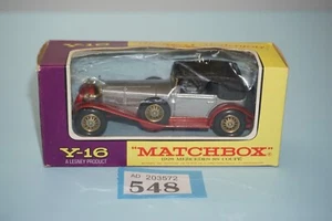 MATCHBOX MODELS OF YESTERYEAR Y16 MERCEDES BENZ SS COUPE Boxed - Bild 1 von 6