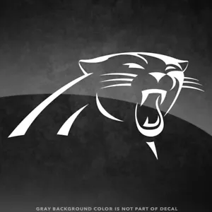 Carolina Panthers NFL Vinyl Decal Sticker - 4" and Larger - 30+ Color Options! - Picture 1 of 9