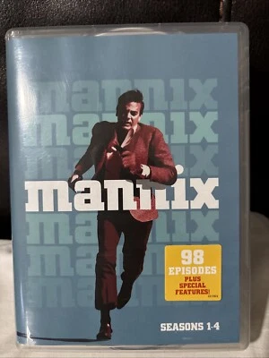 DVD Mannix Seasons 1-4 (4 Seasons) Box Set - DVD 98 Episodes LIKE NEW - Image 1 of 4