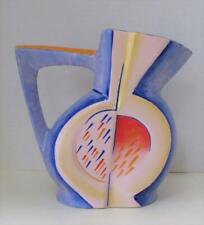 Morris Rushton Flesh Pot Rare Cubism Jug Vase 1978 Stoke-on-Trent England