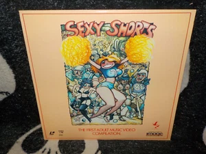 Sexy Shorts Laserdisc LD Queen Duran Duran The Tubes Helix O'Bryan Free Shipping - Picture 1 of 2