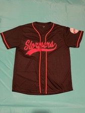 Lancaster Barnstormers Minor League Button-Down Baseball Jersey Size Adult M