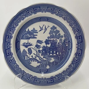 PV09331 Vintage Spode Blue Room Dinner Plate WILLOW - Picture 1 of 3