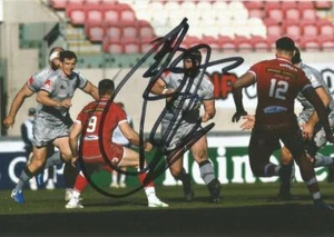 SALE SHARKS RUGBY UNION: BEVAN RODD SIGNED 6x4 ACTION PHOTO+COA - Picture 1 of 1