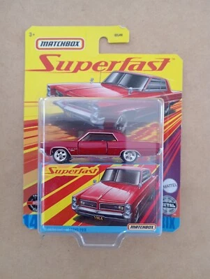 MATCHBOX SUPERFAST - 1964 PONTIAC GRAND PRIX (RED) 14 - image 1 of 2