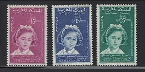 Morocco Scott # 32-34 MNH Children's Week 1959 - Picture 1 of 1