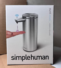 simplehuman 9 oz. Touch-Free Rechargeable Sensor Liquid Soap Pump Dispenser,....