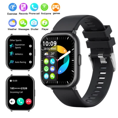 2025 Smart Watch Men Women (Answer/Make Calls) Heart Rate Sports Fitness Tracker - Image 1 of 4
