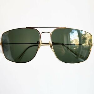 occhiali da sole RAY BAN CARAVAN 62 EXPLORER gold b&l big bausch&lomb sunglasses