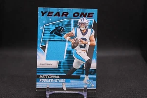 2022 Panini Rookies & Stars MATT CORRAL RC Year One Patch Panthers ROOKIE #YO-MC - Picture 1 of 2