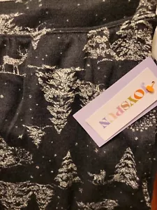 NWT Joyspun Hacci Knit Wide Leg Pajama Pants Black Soot Heather Size 2XL - Picture 1 of 6