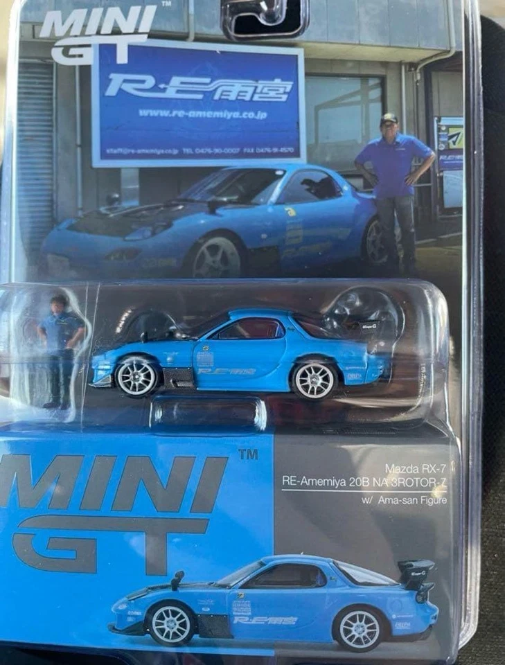 1/64 MINGT Mazda RX-7 RE Amemiya FD3S Auto Salon - Immagine 1 di 1