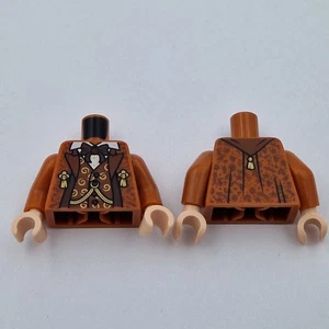 Lego Minifig 1x Torso Brust Horace Slughorn 973pb3983c01 dark orange - Picture 1 of 1