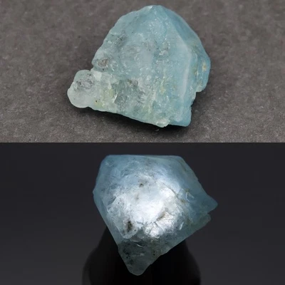💎 Aguamarina azul natural áspera de 20,40 quilates 20,3 x 18 mm - sin calefacción, piedras preciosas de África Foto 1 de 4
