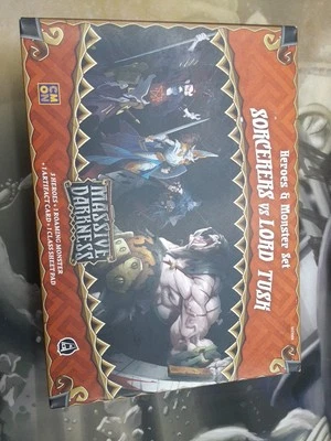 Massive Darkness : Heroes and Monster Set – Sorcerers vs Lord Tusk Unused! - Image 1 of 4