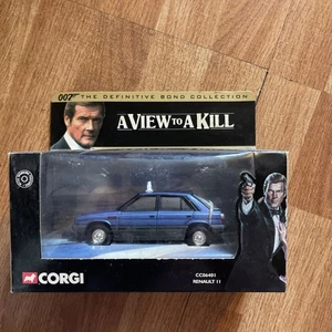 Corgi CC06401 007 The Definitive Bond Collection Renault II From View To A Kill. - Picture 1 of 2