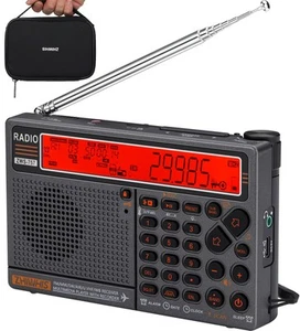 Shortwave Radio with APP Control and Antenna Port, AIR AM FM SW UHF VHF WB NO... - Picture 1 of 9