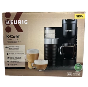 Keurig K-Café Essentials Single Serve K-Cup Pod - Frother Coffee Cappuccino NEW - Picture 1 of 3