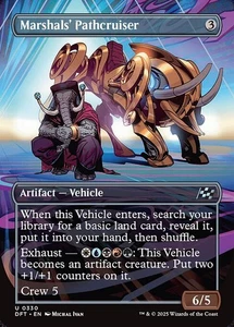 [MTG] Marshals' Pathcruiser (Foil) (Showcase) (0330) (DFT) NM - Picture 1 of 1