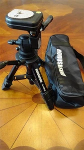 Horusbennu Mini DSLR Tripod with bag w/ Quick Release Plate M-530MINI M-530 530 - Picture 1 of 1
