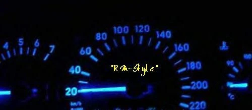 Tachymètre LED Blanc Pour Audi 80, 90, T89 (B3), B4, C4 SANS SOUDURE - Photo 1/1