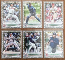 2022 Topps Holiday Metallic Snowflake Parallel You Pick Your Card Finish Set