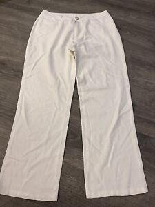Men’s Mojito Collection Linen White Pants Size 36 32 Inseam 