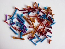 VITI in ERGAL TESTA BOMBATA / CILINDRICA / PARKER MOTO SCOOTER BICI VARI COLORI