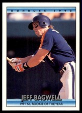 1991 BALLSTREET DIAMOND EDITION JEFF BAGWELL BX2=D113 #D6