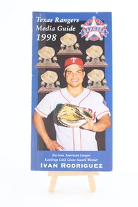 Guía de medios de béisbol de los Texas Rangers 1998 MLB - Imagen 1 de 4