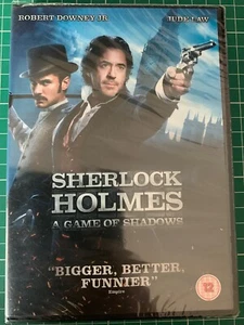 Sherlock Holmes A Game Of Shadows DVD New and Sealed - Picture 1 of 2