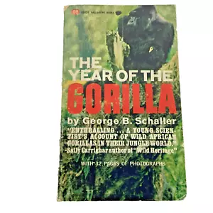 The Year Of The Gorilla George B. Schaller PB 1965 - Picture 1 of 8
