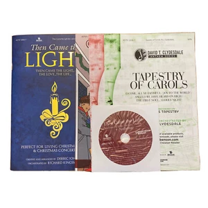 THEN CAME THE LIGHT Choral Book/CD Combo~DERRIC JOHNSON~Christmas~Benson~NEW - Picture 1 of 1