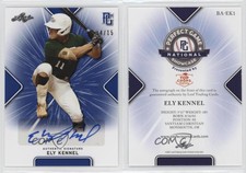 2021 Leaf Perfect Game National Showcase Auto Blue /15 Ely Kennel #BA-EK1 Auto