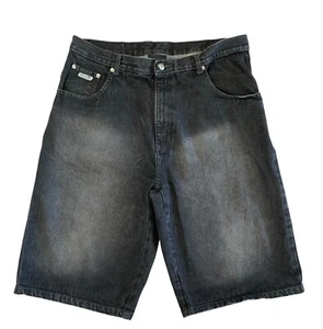 Pantalones Cortos Sueltos Negros Marca Y2K Joker Grunge Patinador Hip Hop Para Hombres Talla 38 - Imagen 1 de 10