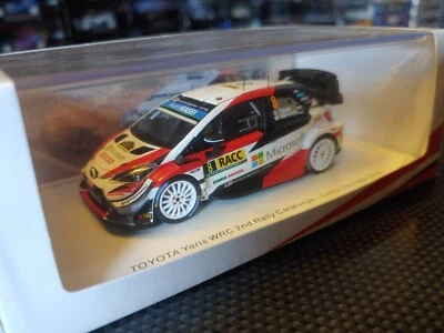 Spark Ms001 TOYOTA YARIS Wrc Plus O Tanak WINNER Rally CATALUNYA 2019-1:43 RARE  - Immagine 1 di 4