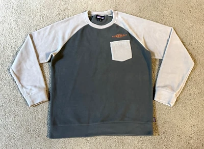 Sudadera Ringer de forro polar para hombre Patagonia Indeed Brewing - Doble gris - Grande Foto 1 de 4