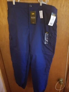 Petite Lee Flex-to-Go Jogginghose Damen Größe 14 Petite Blue - Bild 1 von 7