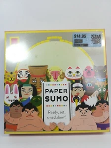 Paper Sumo by COCHAE Yosuke Jikahara and Miki Takeda Design Game Toy sealed new - Picture 1 of 4