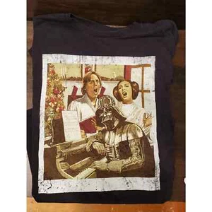 Star Wars Carolling offizielles Shirt, Darth Vader Anakin Skywalker Prinzessin Leia - Bild 1 von 2